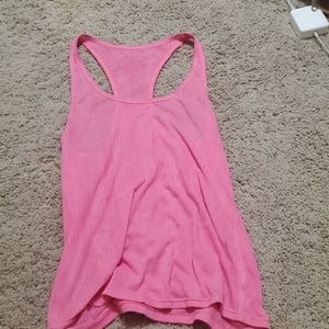 Hot pink tank top
